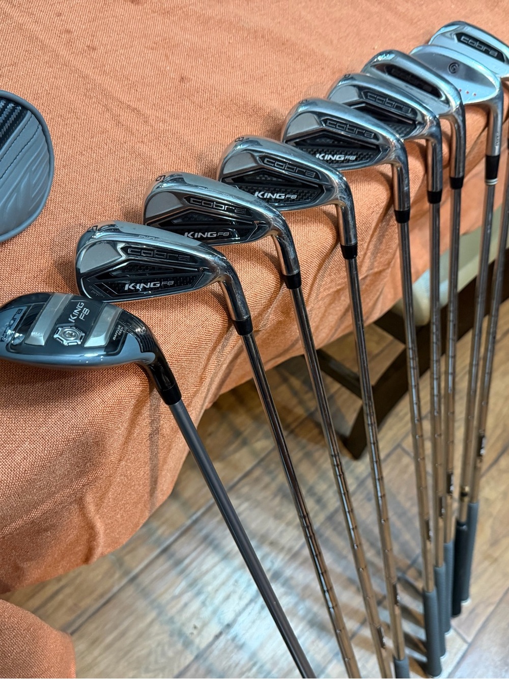 Cobra King F8 Iron Set with Hybrid cobra golf clubs carbon